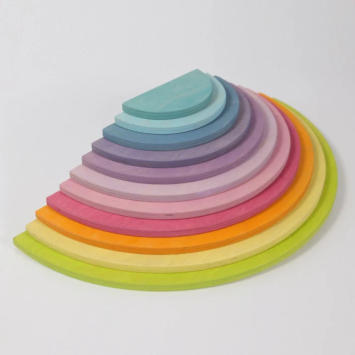 Grimm’s Semi Circles Pastel – 11 Pieces