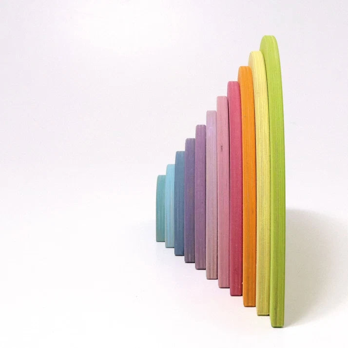 Grimm’s Semi Circles Pastel – 11 Pieces