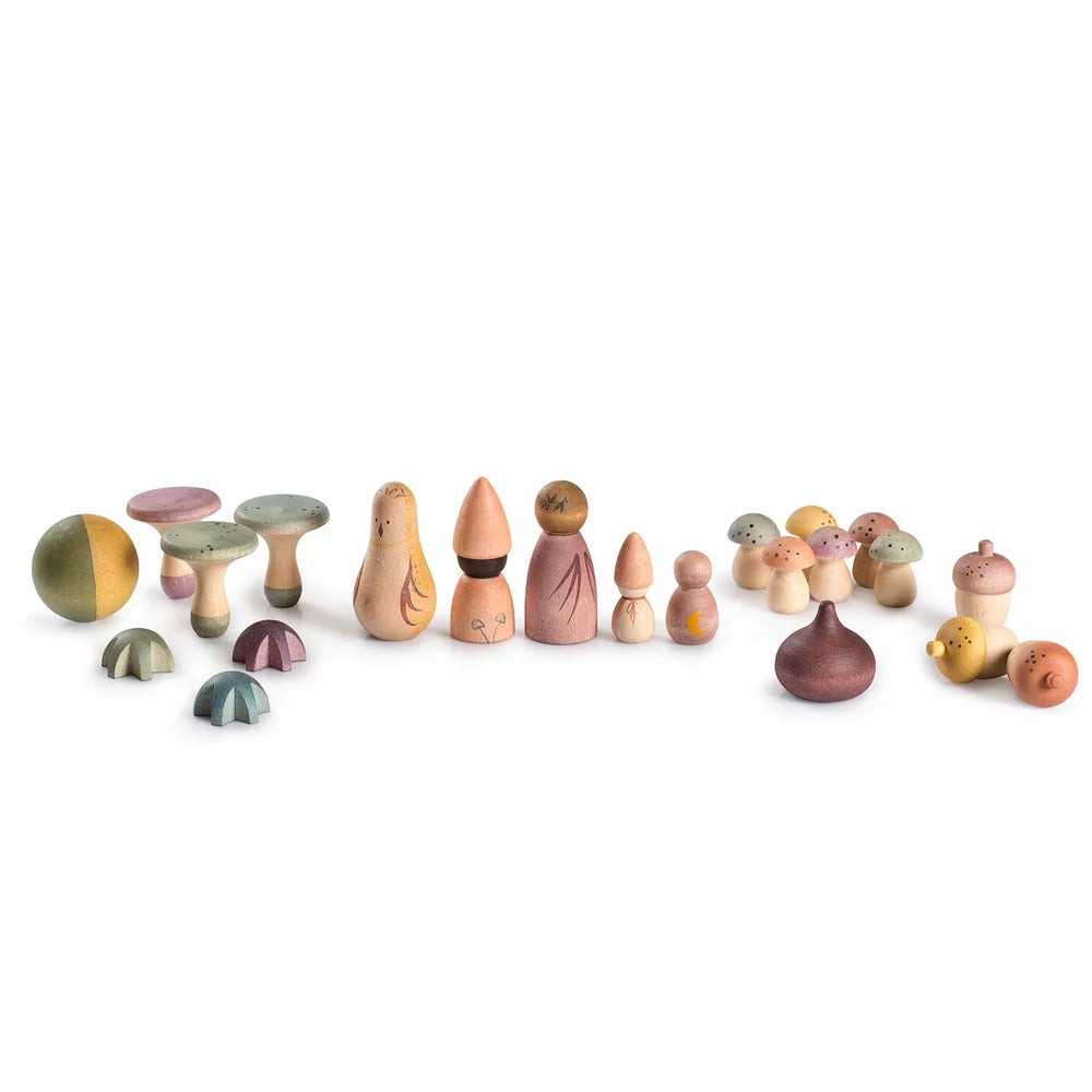 Moonlight Tale Wooden Story Set – 22 Pieces