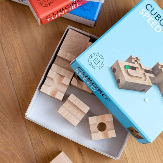 CUBORO Marble Run Extras - Speed Set of 16