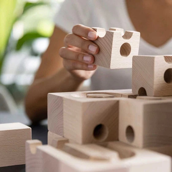 CUBORO Marble Run Extras - Duo Set of 16