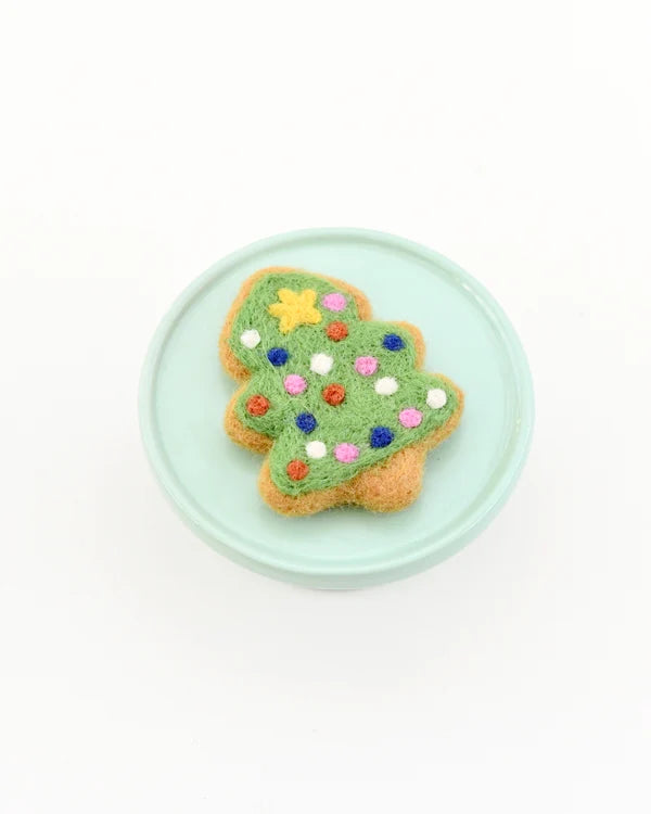 Tara Treasures Felt Christmas Cookie