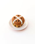 Tara Treasures Felt Hot Cross Bun