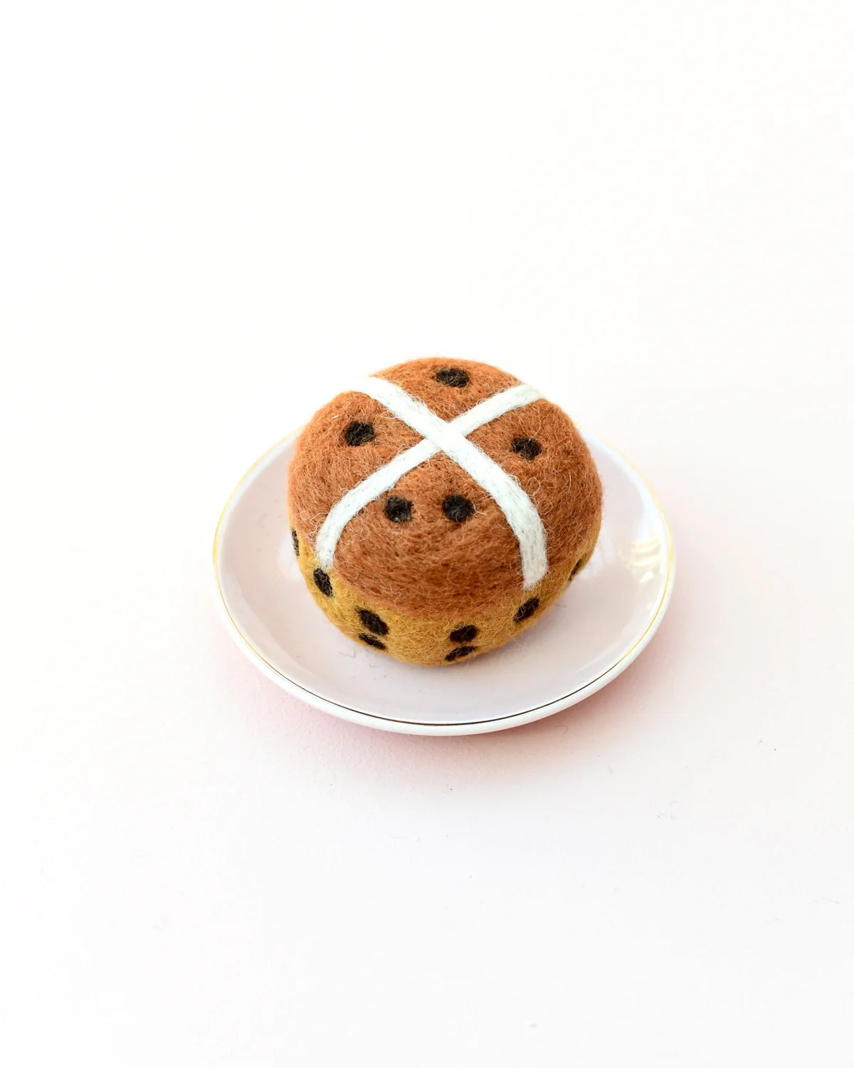 Tara Treasures Felt Hot Cross Bun