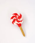 Tara Treasures - Felt Red & White Swirl Lollipop