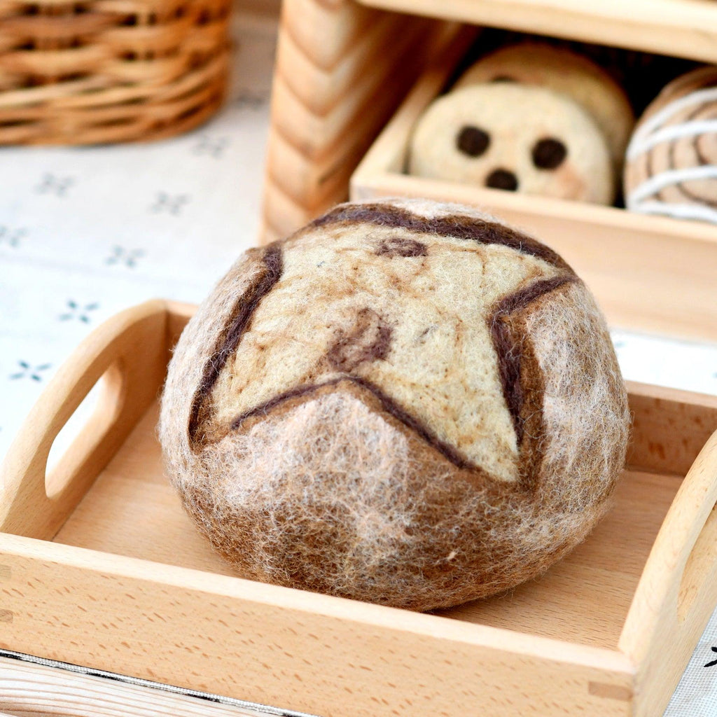 Tara Treasures Felt Sourdough Bread