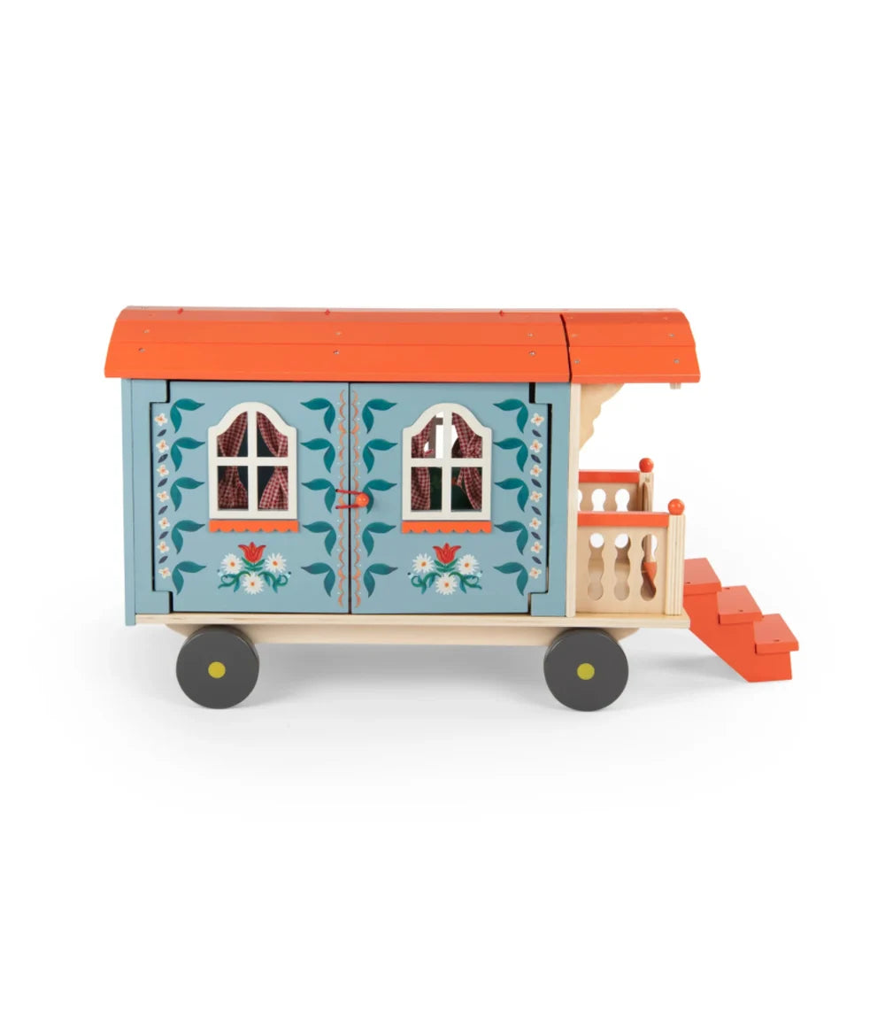 Moulin Roty Minouchkas – Baba Bear's Large Wooden Caravan