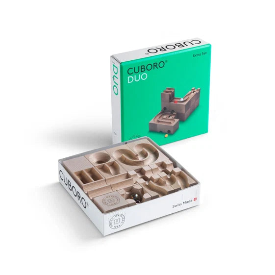 CUBORO Marble Run Extras - Duo Set of 16