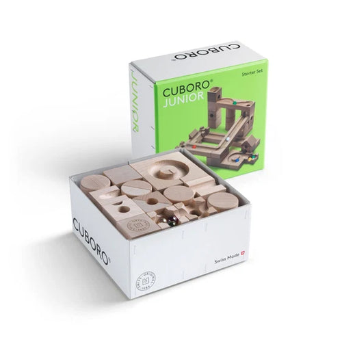 CUBORO Marble Run - Junior Set of 40