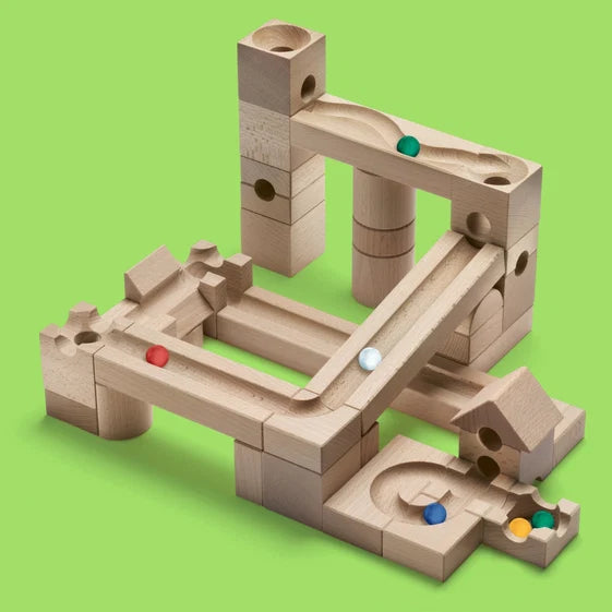 CUBORO Marble Run - Junior Set of 40