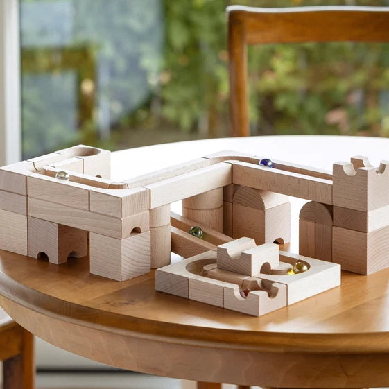CUBORO Marble Run - Junior Set of 40