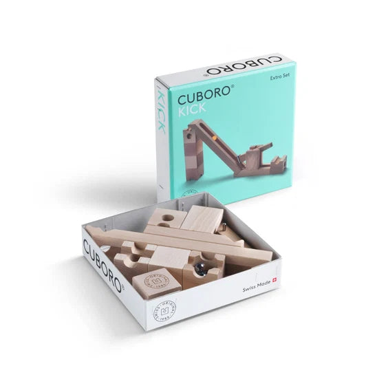 CUBORO Marble Run Extras - Kick Set of 8