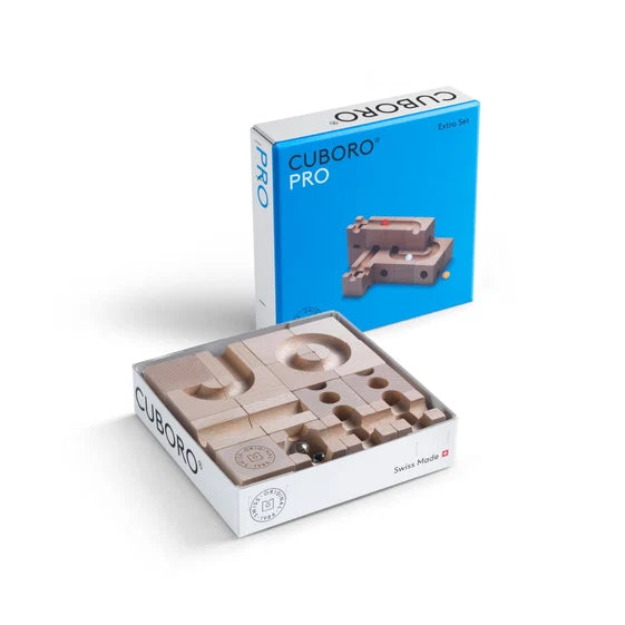 CUBORO Marble Run Extras - Pro Set of 16