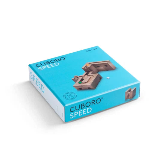 CUBORO Marble Run Extras - Speed Set of 16