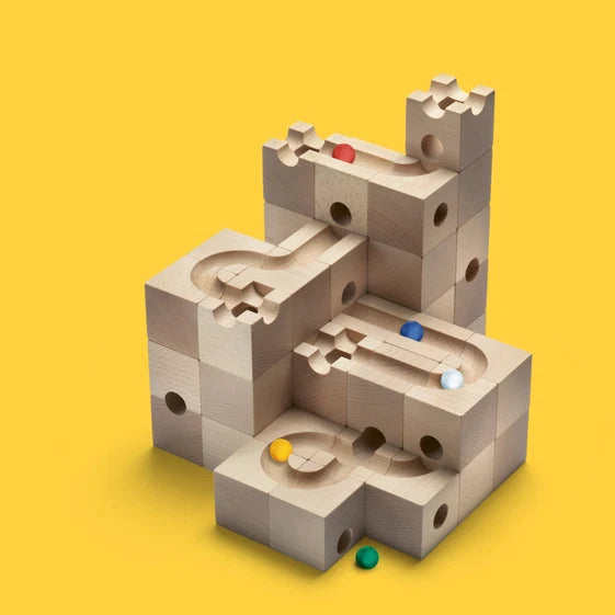 CUBORO Marble Run - Standard Starter Set of 50