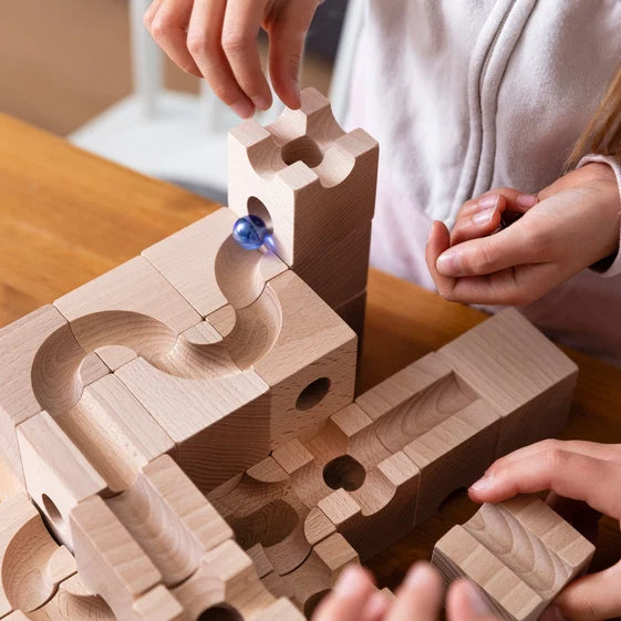 CUBORO Marble Run - Standard Starter Set of 50