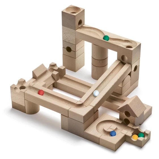 CUBORO Marble Run - Junior Set of 40