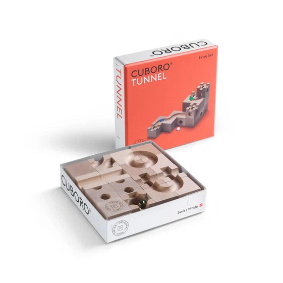 CUBORO Marble Run Extras - Tunnel Set of 16