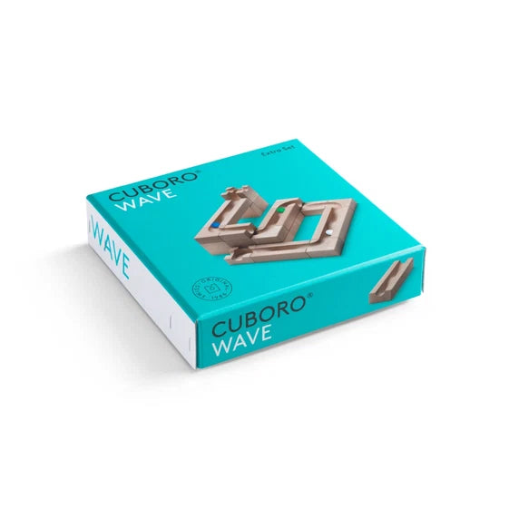 CUBORO Marble Run Extras - Wave Set of 22
