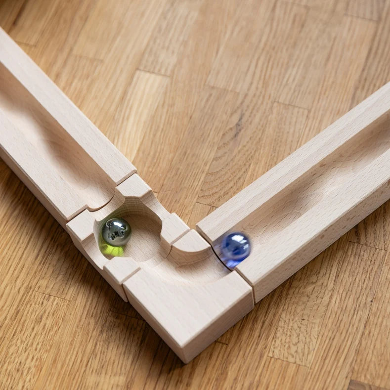 CUBORO Marble Run Extras - Wave Set of 22