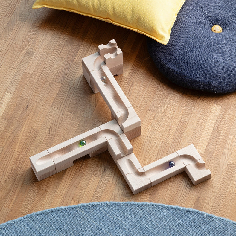 CUBORO Marble Run Extras - Wave Set of 22