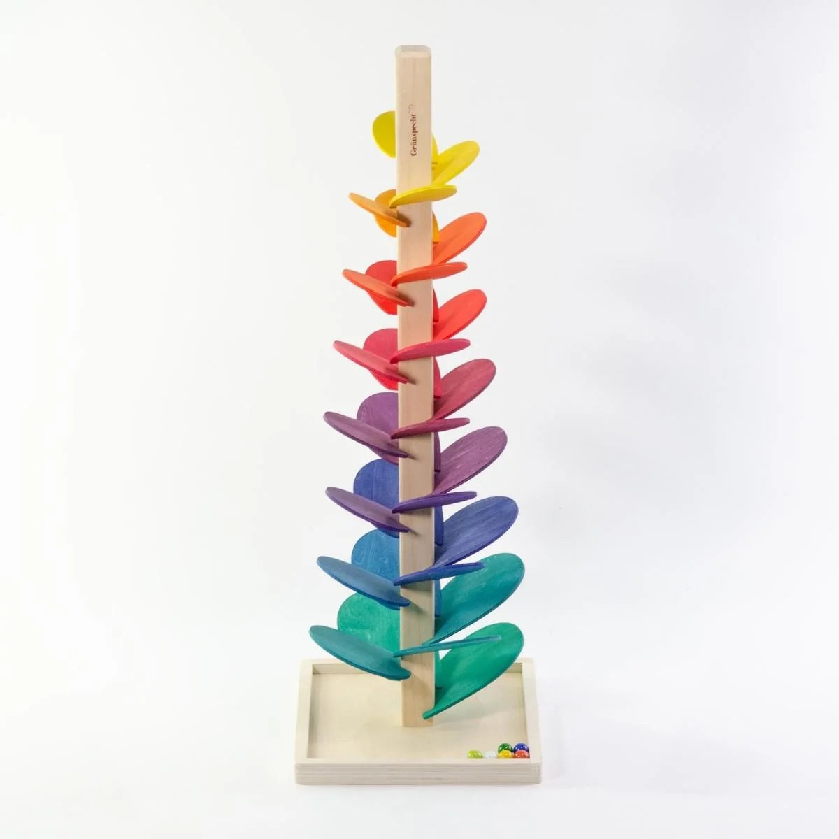 Grunspecht Giant Marble Tree – Wooden Marble Run & Musical Toy