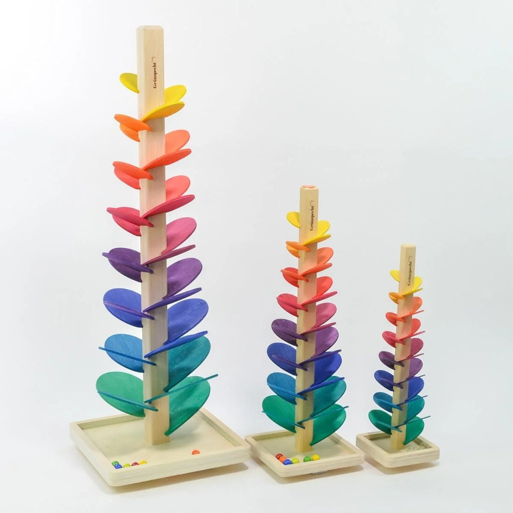 Grunspecht Giant Marble Tree – Wooden Marble Run & Musical Toy
