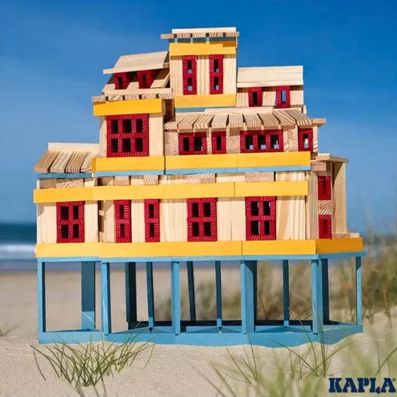KAPLA Blocks Building Planks - 200 Summer Set - Box