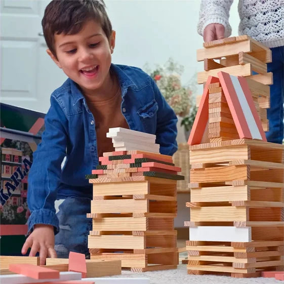 KAPLA Blocks Building Planks - 200 Spring Set - Box