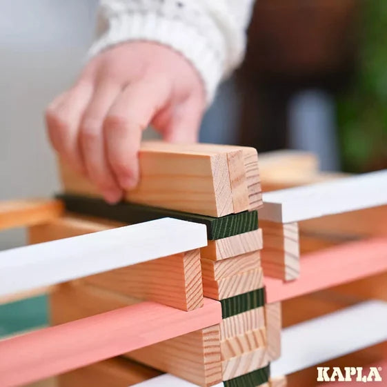 KAPLA Blocks Building Planks - 200 Spring Set - Box