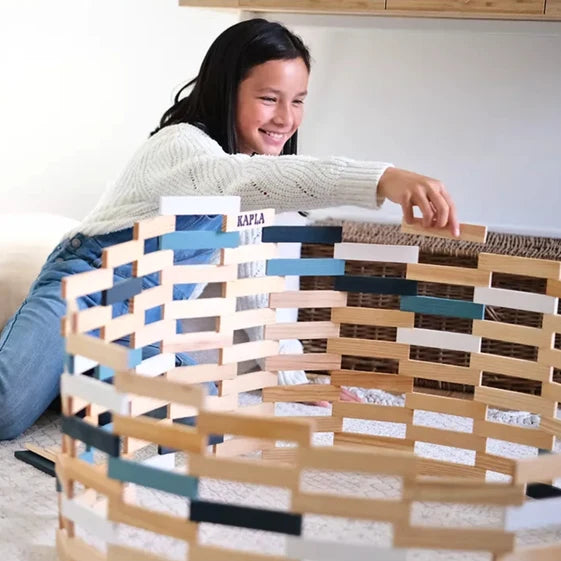 KAPLA Blocks Building Planks - 200 Winter Set - Box
