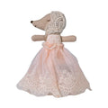 Maileg Mouse - Baby in Gown - Powder Pink