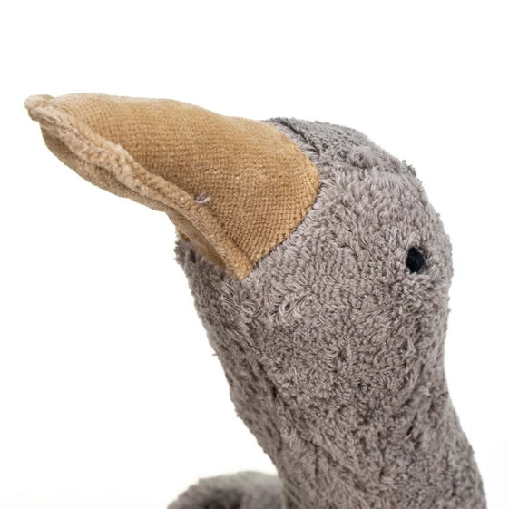 SENGER Cuddly Animal - Goose Large Grey Vegan w removable Heat/Cool Pack
