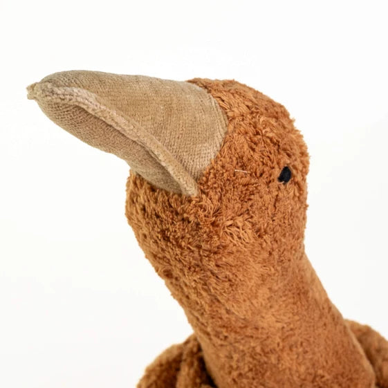 SENGER Cuddly Animal - Goose Large Rust w removable Heat/Cool Pack