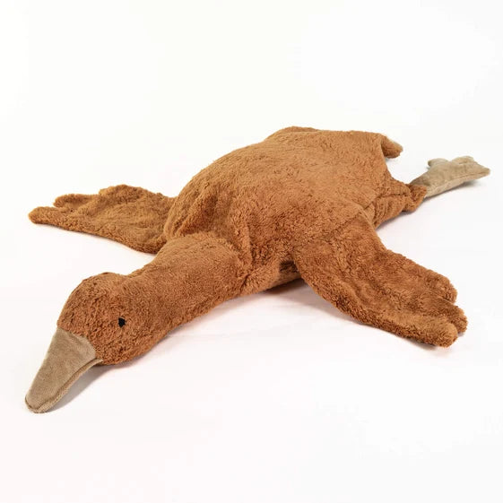 SENGER Cuddly Animal - Goose Large Rust w removable Heat/Cool Pack
