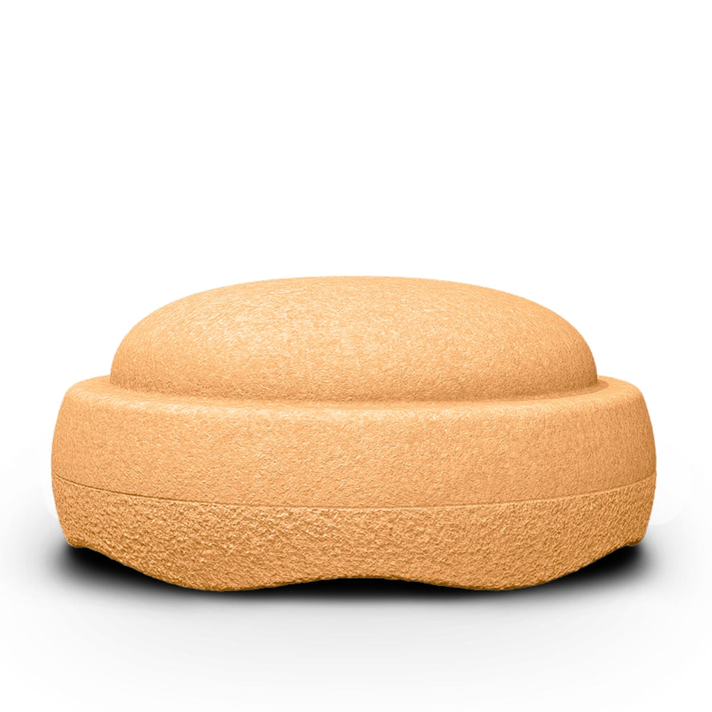 Stapelstein Extra Large Balance Stepping Stone Original Grow, Single, Solid Colour in Light Orange from Australia