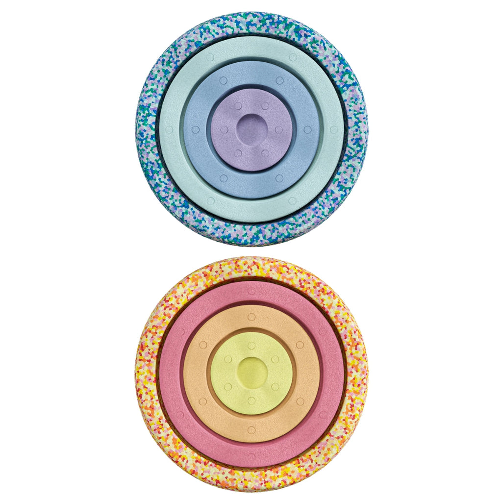 Stapelstein Balance Stepping Stones Original + Inside Combination, Set of 8, Rainbow Pastel from Australia