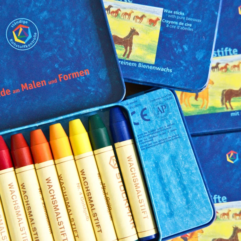 Stockmar Wax Crayons 8 Sticks