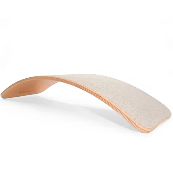 Wobbel Balance Board - Large with Wool Felt Base - Wooly