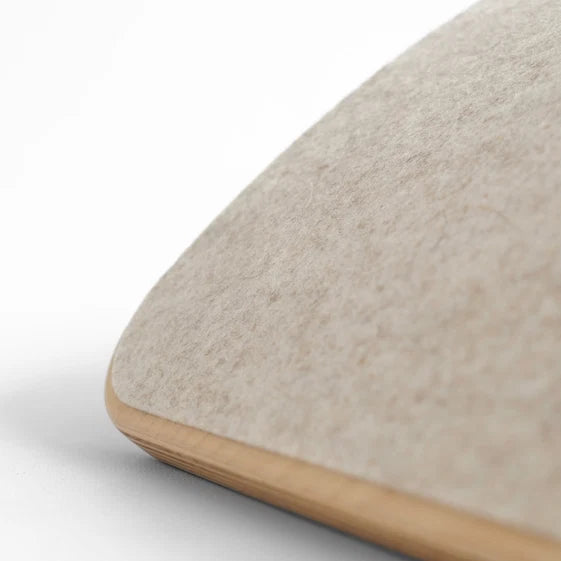 Wobbel Balance Board - Large with Wool Felt Base - Wooly