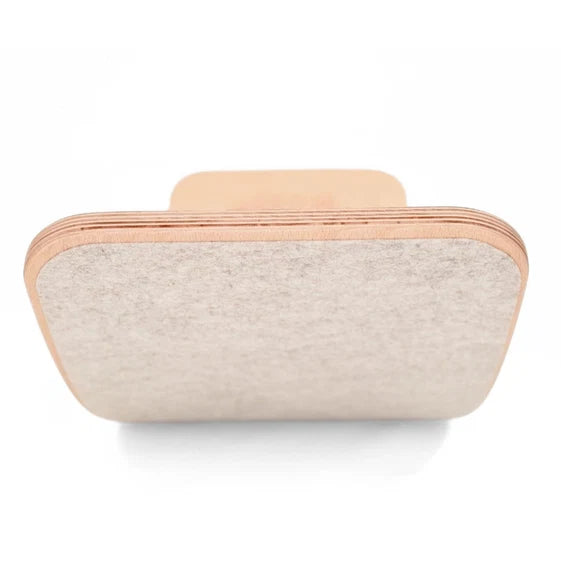 Wobbel Balance Board - Original with Wool Felt Base - Wooly