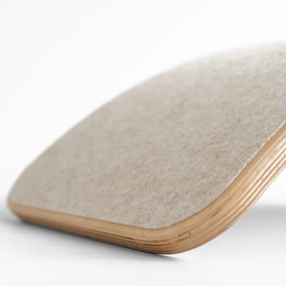Wobbel Balance Board - Original with Wool Felt Base - Wooly