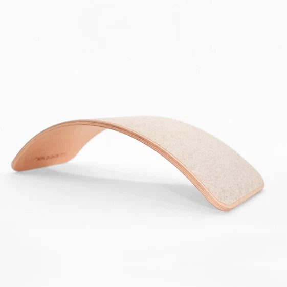 Wobbel Balance Board - Original with Wool Felt Base - Wooly