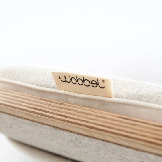 Wobbel Balance Board - Large with Wool Felt Base - Wooly